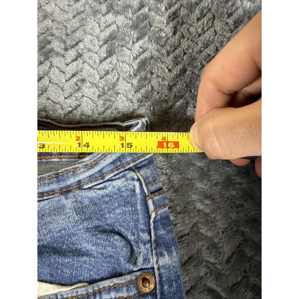 Levi's 512 Women's Classic Slim Stretch Tapered Leg Blue Denim Jeans Size 16M - Picture 4 of 15